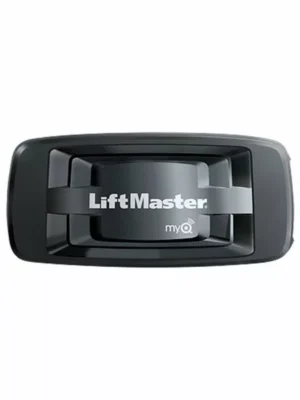 El sistema 828 LM de LiftMaster se le puede añadir a sus productos para agregar productos por medio de la aplicación MyQ a su teléfono.
