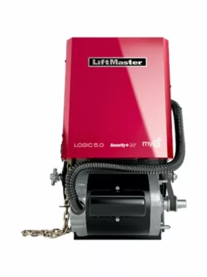 Motor H5011 de cadena 1/2 Hp, tipo cortina arrollable y seccional industrial. Escpecial para portones de hasta 30m cuadrados.