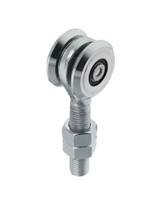 Carrito de 2 roles para guía de portón corredizo de hasta 300 kg