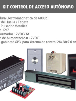 Este sistema de control de Acceso Autónomo está diseñado para gestionar accesos controlados en diversos entornos, como de oficinas y entradas en hoteles.