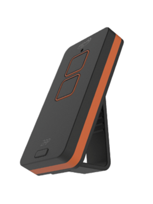 El Control PPA ZAP 2 es un transmisor de 433,92 MHz con dos teclas independientes, código rolante y diseño resistente, compatible con los motores PPA.